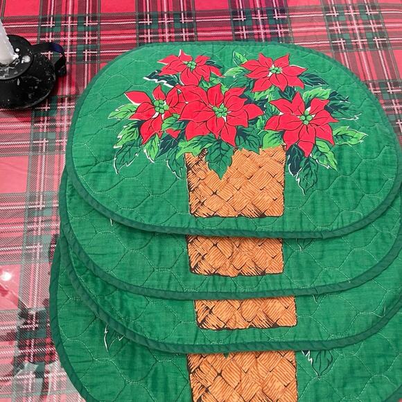 4 vintage holiday placemats - Picture 1 of 1